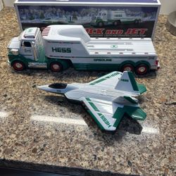 2010 Hess Toy Truck And Jet