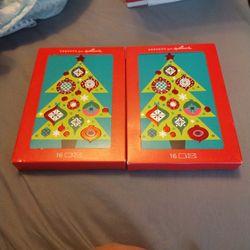 Hallmark Holiday Cards Lot Of 2