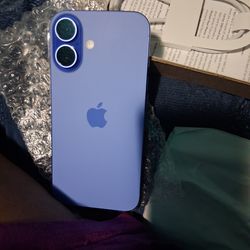 Blue Iphone 16 Brand New