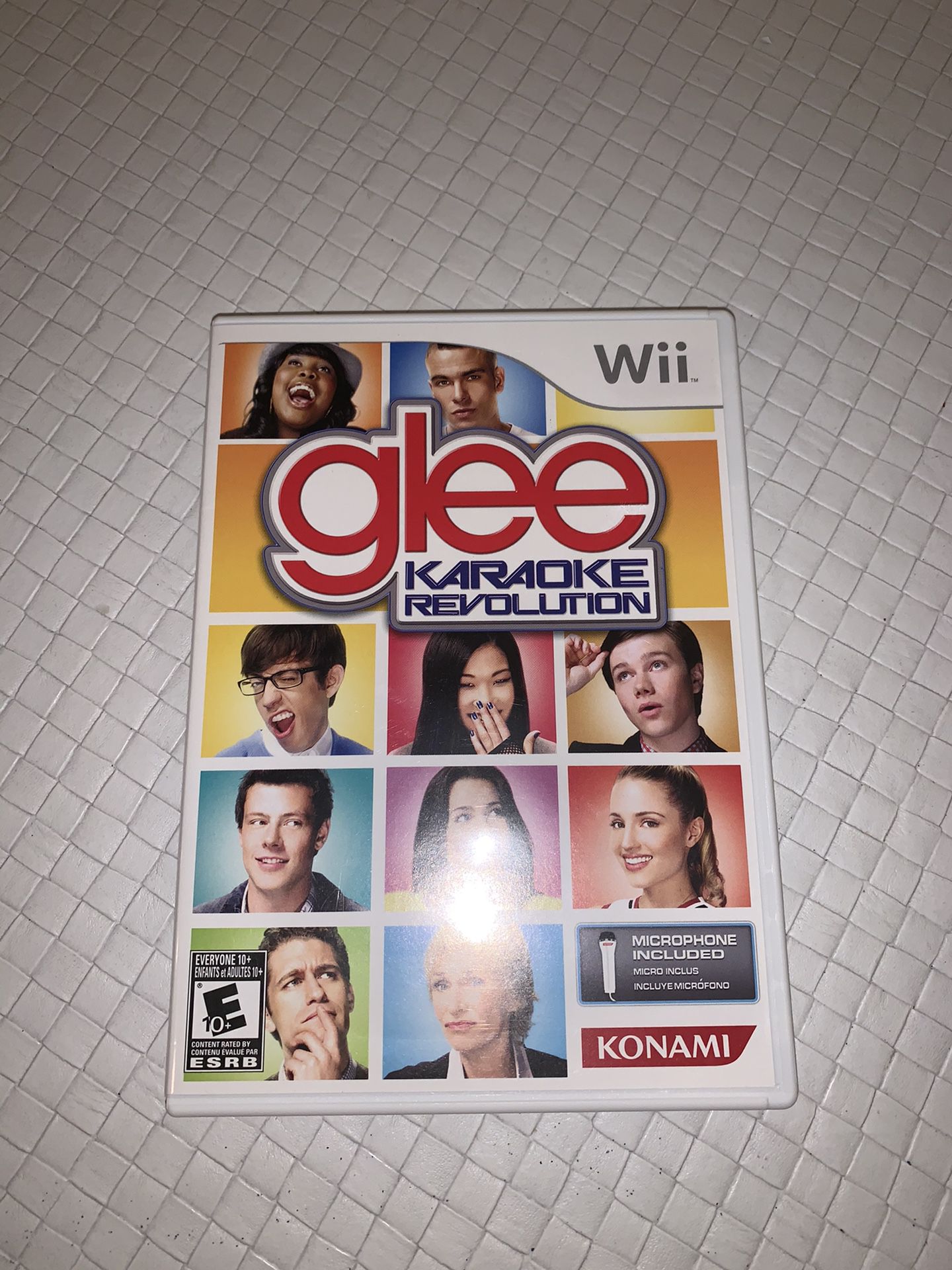 Wii karaoke Glee
