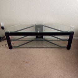 Glass Tv Table