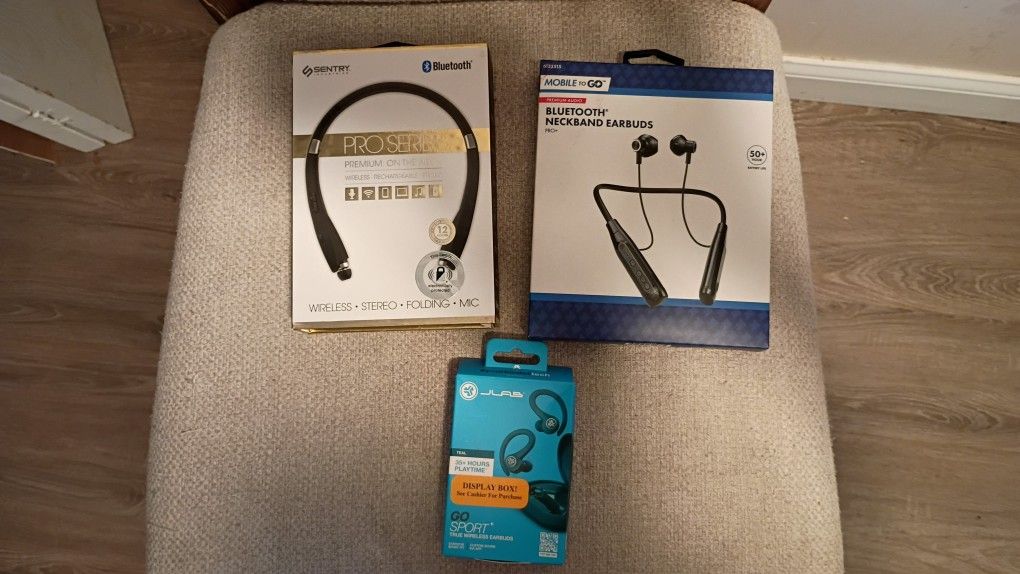 Bluetooth Earbuds & Mic