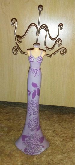 Adorable Doll Dress Jewelry Tree Organizer!!!