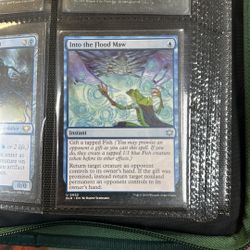 Into the Flood Maw - Bloomburrow (BLB) Magic The Gathering Mtg Card