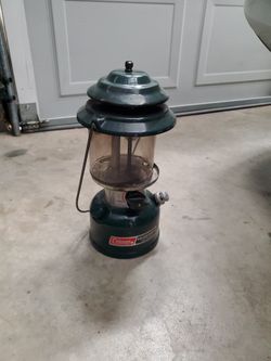 Vintage Coleman Adjustble Lantern Ine Mantle