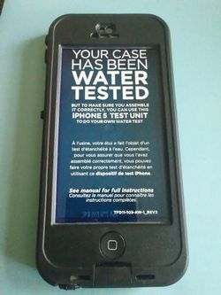 WATHERPROF CASE FOR IPHONE 5