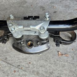 Harley Road Glide Top Clamp And Bars