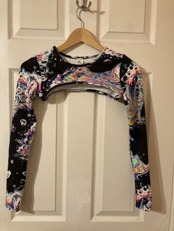 Ultra Crop Long Sleeve I Heart Raves