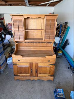 Vintage hutch