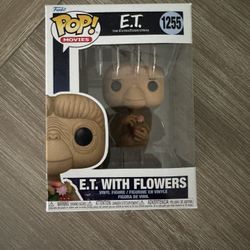 E.T. with Flower Funko Pop