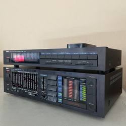 Made In Japan - Yamaha  A-30 Natural Sound Stereo Integrated Amplifier - Yamaha Natural Sound T-30 AM/FM Stereo Tuner 