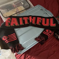 49ers Faithful Scarf