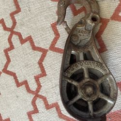 Cast iron Hay Trolley 