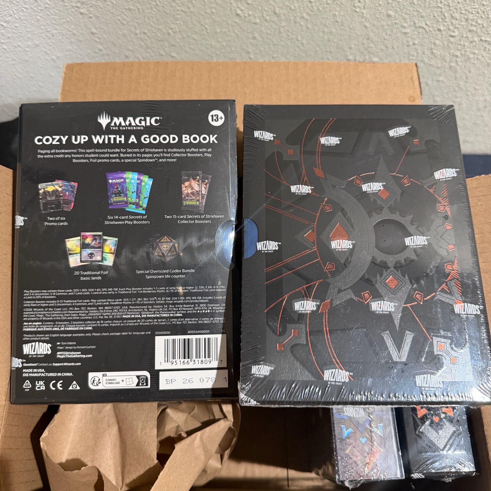 Magic The Gathering Secrets of Strixhaven Codex Bundle MTG