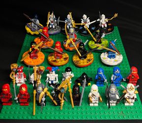 LEGO NINJAGO OG 2011 SEASON 1 SPINNER SETS / MINIFIGURE COLLECTION NRG COLE DX COLE DX KAI