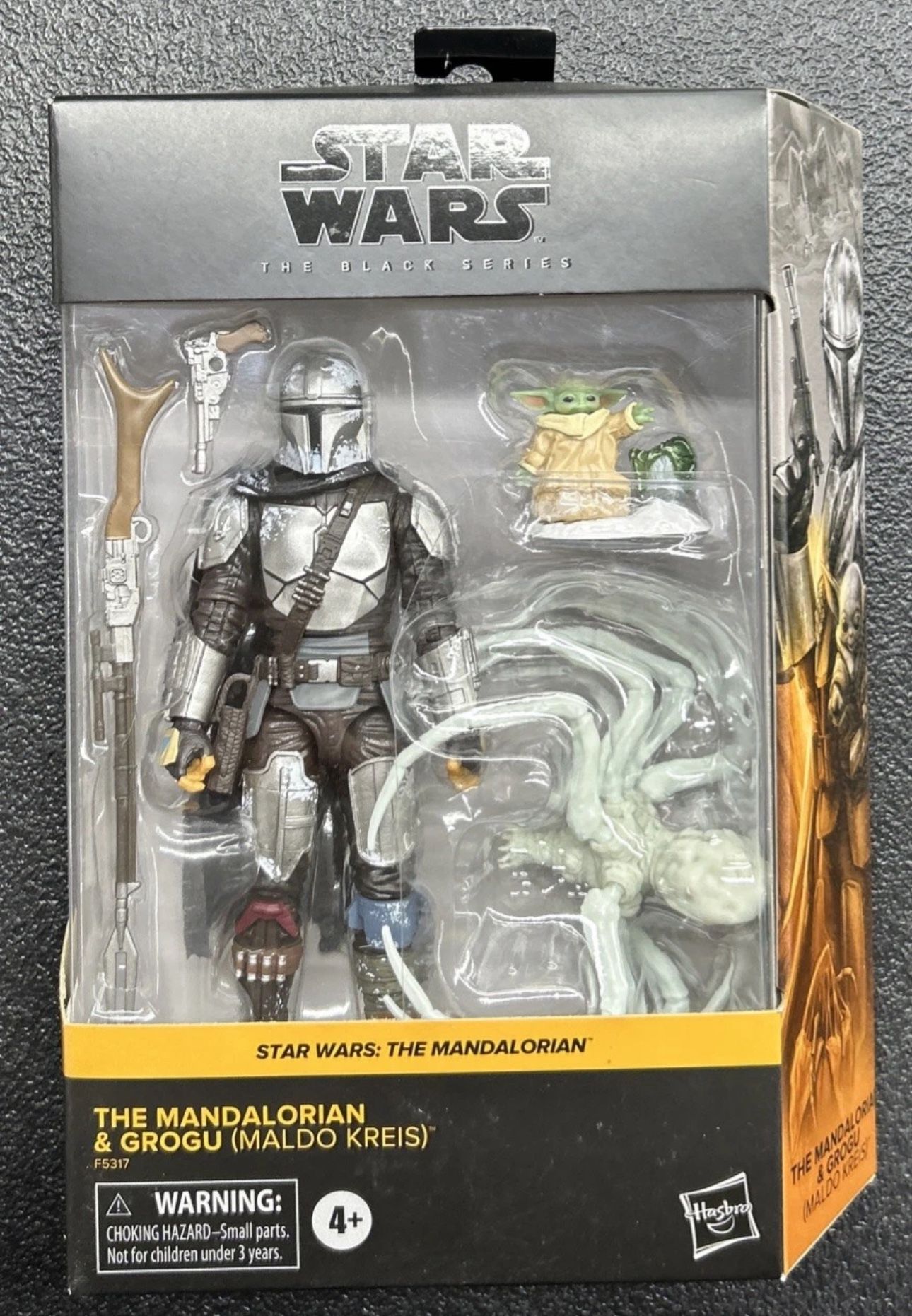 Star Wars The Black Series The Mandalorian & Grogu (Maldo Kreis) 6" Figure