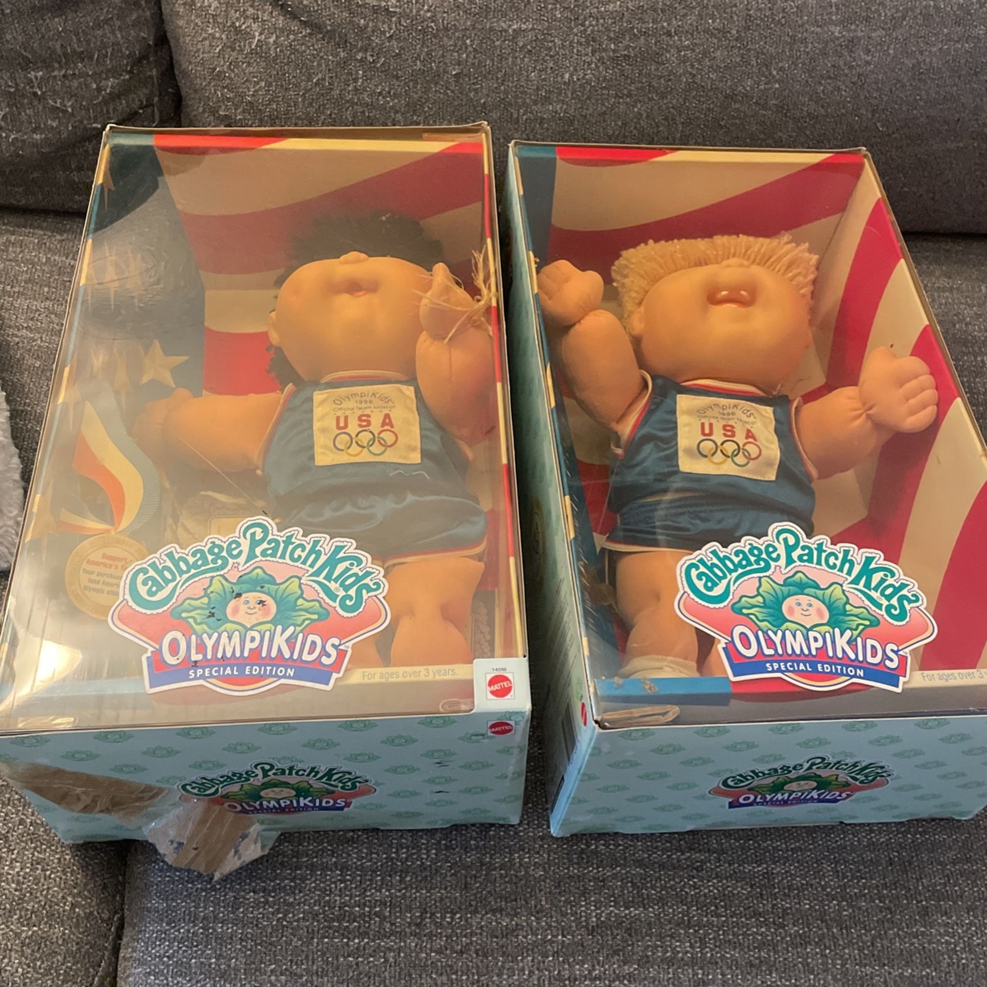 1996 Cabbage Patch Olympic Kid Dolls