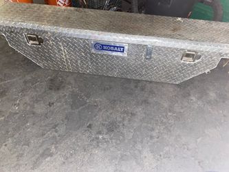 Kobalt Aluminum Crossover Truck Tool Box – Full Size Diamond Plate
