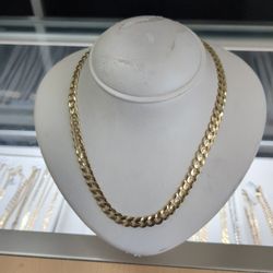 14k Solid Gold Cuban Link Necklace 47.8 Grams 26 Long Layway Available 10% Down If You Interested Please Make Sure You Ask For Maribel Thank You 