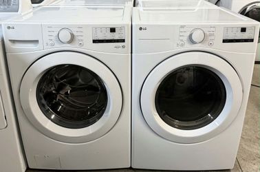 LG Front Load Washer and Dryer Set