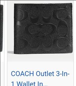 Coach wallet