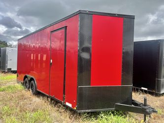🔥 NEW ENCLOSED CARGO TRAILERS IN STOCK 🔥

✔ Cash, Finance & Rent-To-Own Available