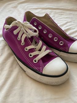 Purple converse