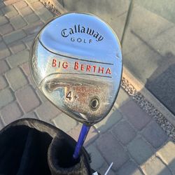Callaway Big Bertha Strong Four 4+ Wood Graphite YS-7 Shaft