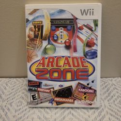Arcade Zone (Nintendo Wii 2009) Complete With Manual CIB