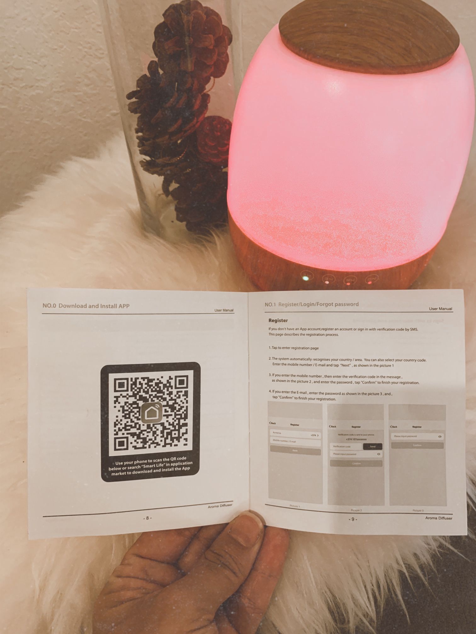 Smart Ultrasonic Aroma Diffusers Connect To WiFi for Sale in Hialeah ...