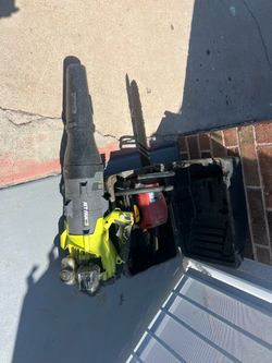 Ryobi blower and home lite chainsaw