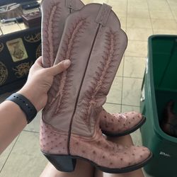 Ostrich, Cowboy Boot