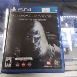 Shadow Of Mordor (PS4)