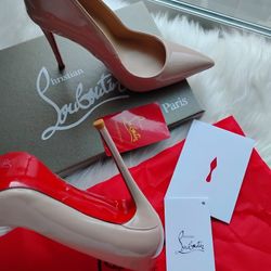 👠Christian Louboutin Heels 👉Swipe Slide See Pics