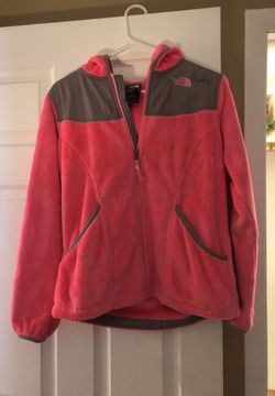 Girls north face jacket extra large size 18