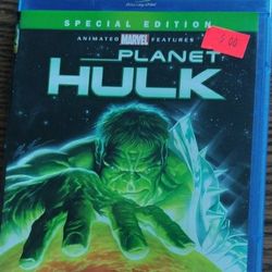Blue Ray DVD Movie. Planet Hulk Marvel. I'm In Tacoma WA. #29