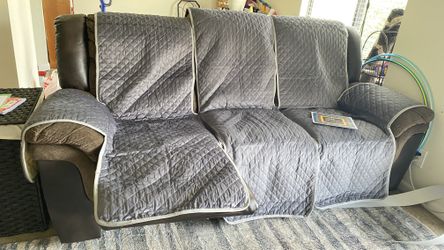 Recliner 3 Seater Sofa Cover