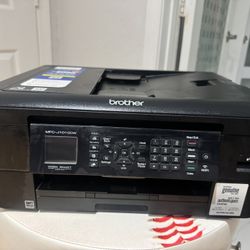 Brother Printer With New Ink Cartridge 