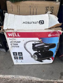 Utilitech 1/2-HP 115 and 230-Volt 11-Gallon Cast Iron Shallow Well Jet Pump