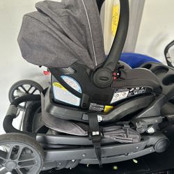 Graco Baby Car Seat & Stroller With Sleeping Bed