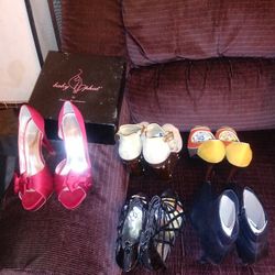 Apple Bottom,High Heels, Shoes. Sizes 8.