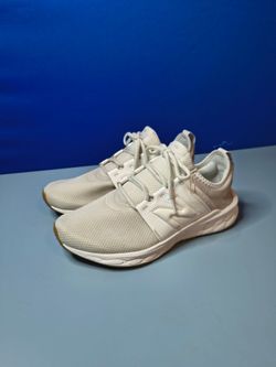 New Balance  Fresh Foam White out Tennis Shoes (Size 9)