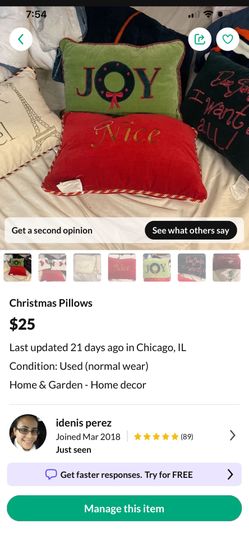 Christmas Decor Pillows 