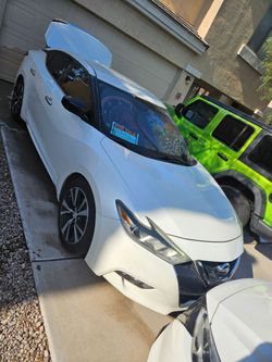 Nissan Maxima White Sedan For Sale