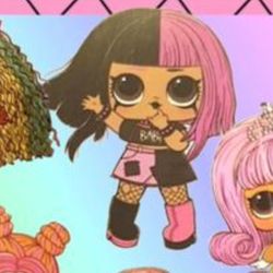 LOL Surprise Hairgoals Makeover Series Metal Babe!! Brand New, All Blind Bags Unopened!