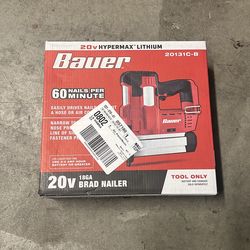 Bauer 20V 18GA Brad Nailer