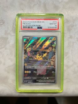PSA 10 Pikachu Illustration Rare Pokemon