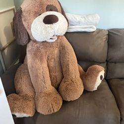 Huge XL Stuffed Dog