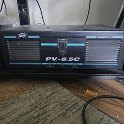 Peavey Amplifier Pv-8.5c