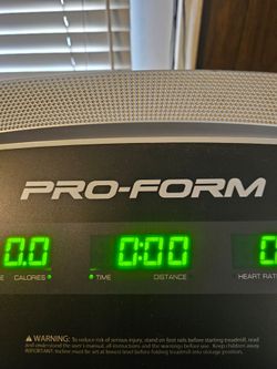 Pro-form  performance 400 proshox treadmill